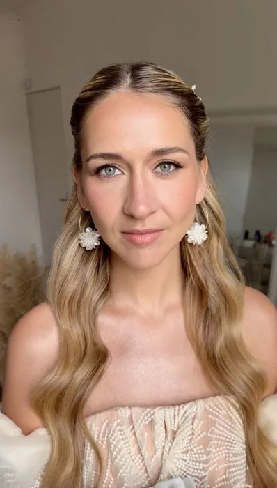 Maquillage naturel, regard clair
